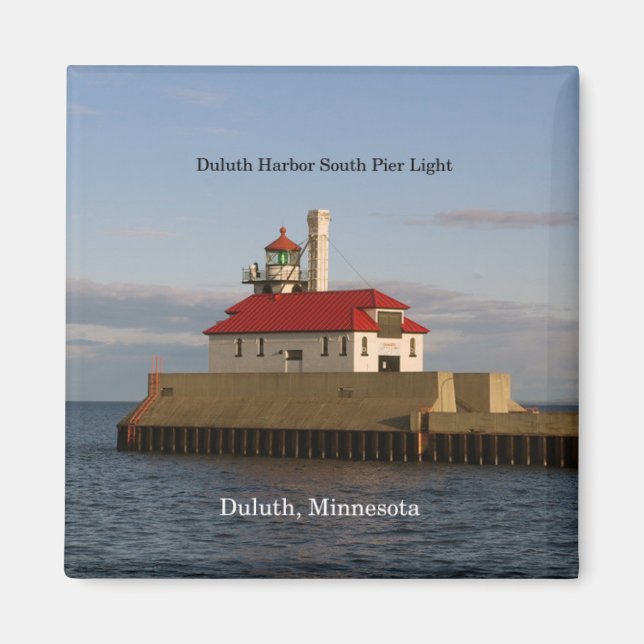 Duluth Harbor South Pier Light magnet (Front)