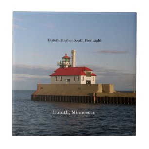 Duluth Harbor South Pier Light tile