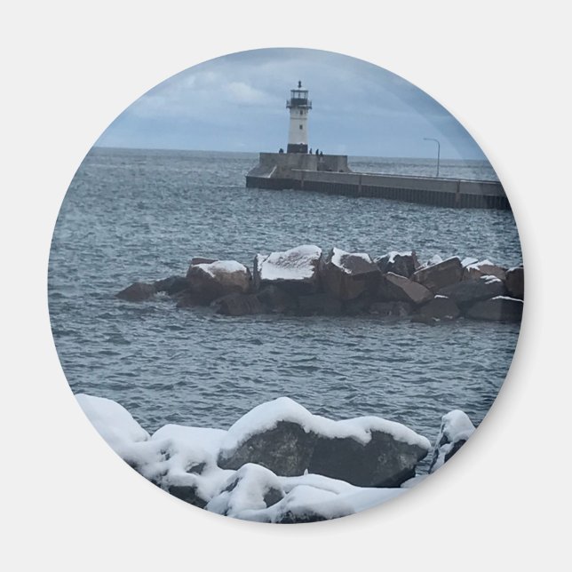 Duluth Minnesota Lake Superior Canal Park  Magnet (Front)