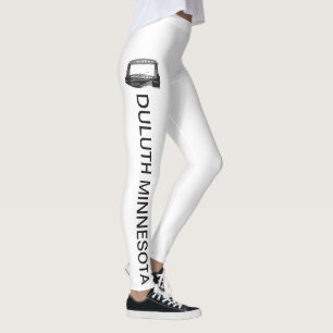 Duluth Minnesota with Aerial Lift Bridge Leggings
