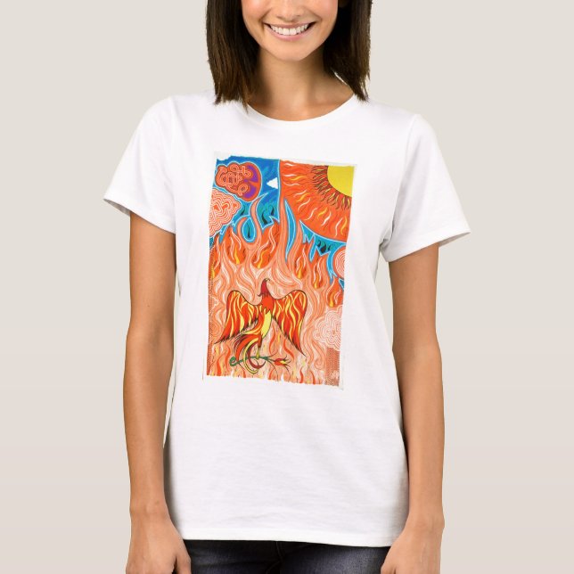 Dum Spiro Sparo (Pheonix) T-Shirt (Front)