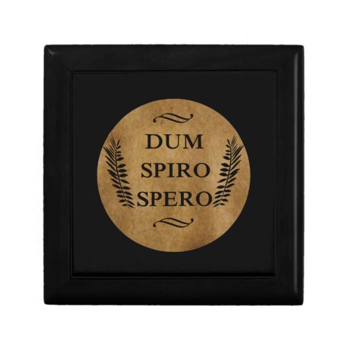 Dum spiro spero gift box