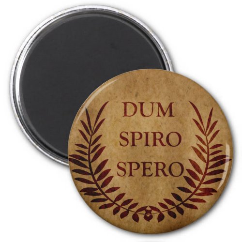 Dum spiro spero magnet