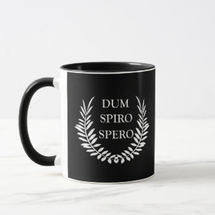 Dum spiro spero mug