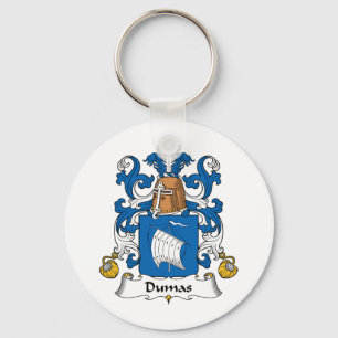 Dumas Family Crest Keychain