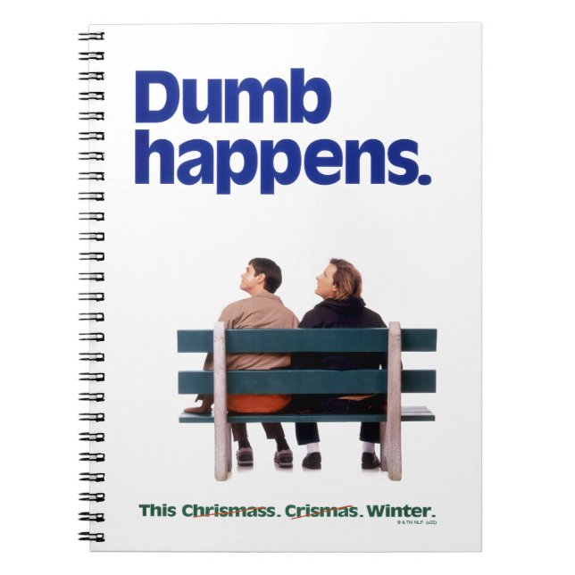 Dumb and Dumber | Dumb Happens Notebook (Front)