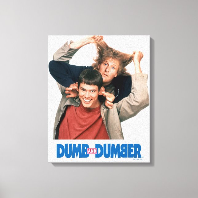 Dumb and Dumber | Lloyd and Harry Canvas Print (Front)