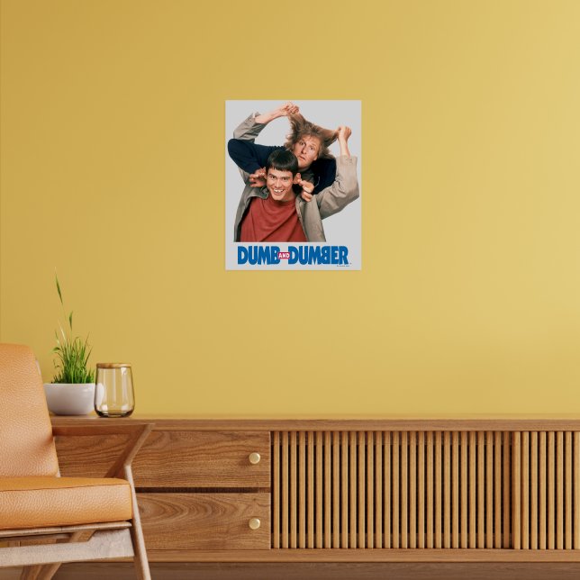 Targa Metallica Retrò 'Dumb And Dumber': Il Poster In Latta Perfetto Per La Tua Man Cave! (30x20cm)