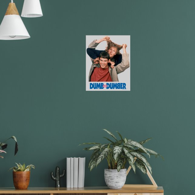 Targa Metallica Retrò 'Dumb And Dumber': Il Poster In Latta Perfetto Per La Tua Man Cave! (30x20cm)