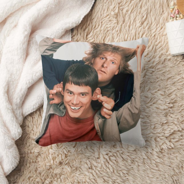 Dumb and Dumber | Lloyd and Harry Throw Pillow (Blanket)