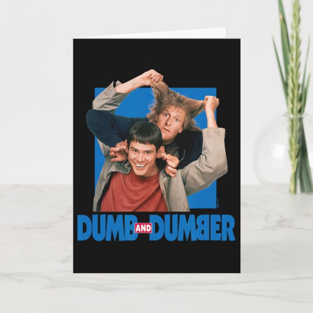 Dumb And Dumber - Lloyd Christmas And Harry Dunne  Card (Front)