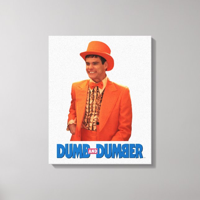 Dumb and Dumber | Lloyd Christmas Canvas Print (Front)