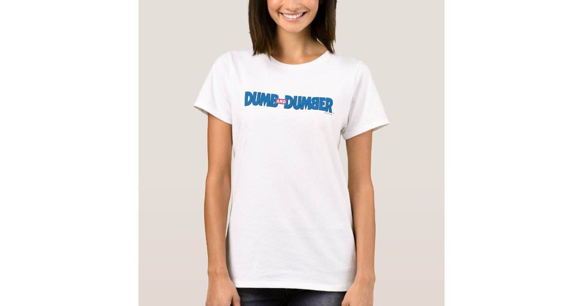 Dumb and Dumber Logo T-Shirt | Zazzle