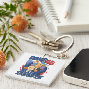 Dumb and Trumper Keychain