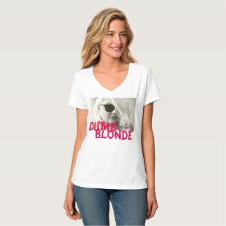 dumb blonde pink tee DBR clothing CO