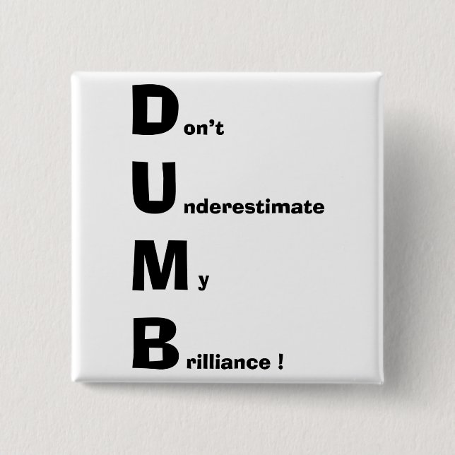 DUMB BUTTON (Front)