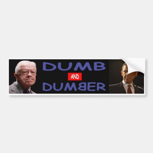 Dumb Democrats Bumper Sticker