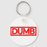 Dumb Stamp Keychain