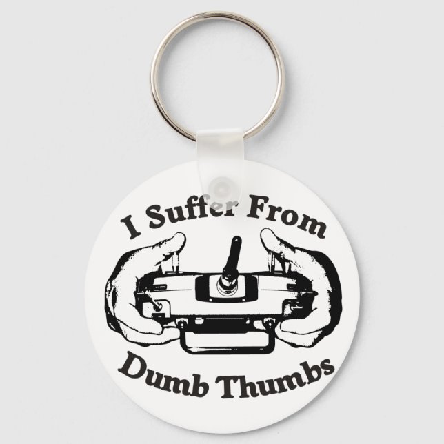 Dumb Thumbs Keychain (Front)