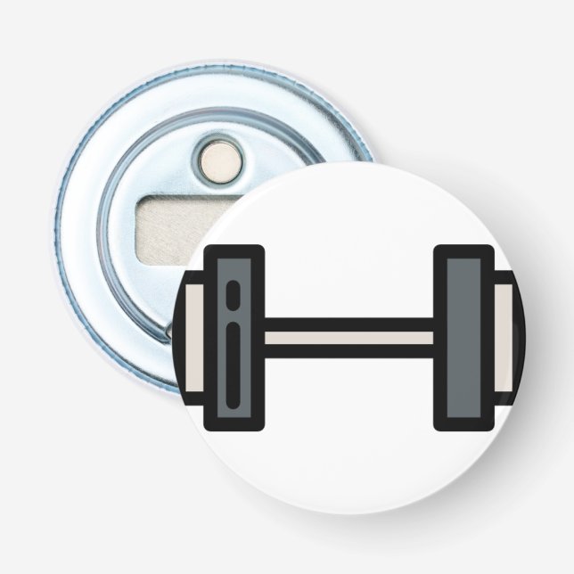 dumbbell bottle opener (Front)