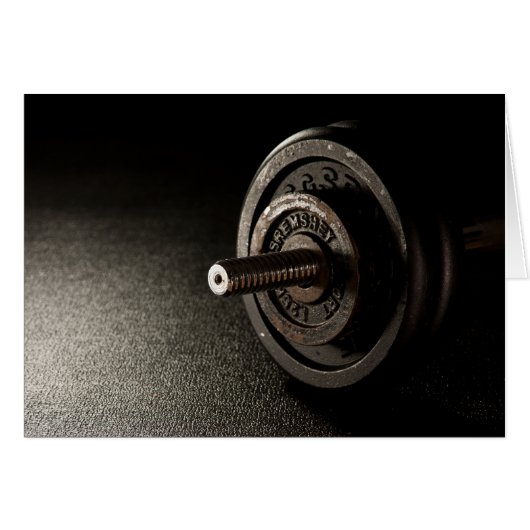 Dumbbell Cards (Front Horizontal)