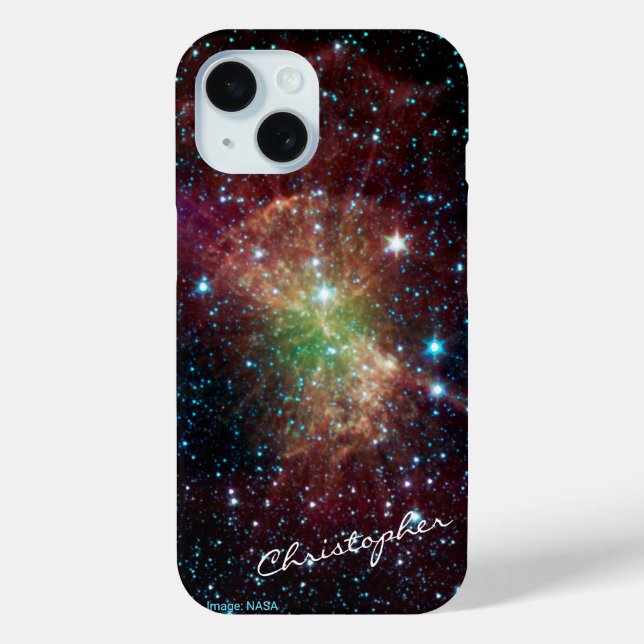 Dumbbell nebula custom name astronomy Case-Mate iPhone case (Back)