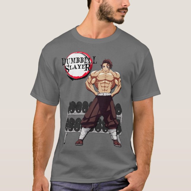 Dumbbell Slayer friend T-Shirt (Front)