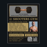 Dumbbell Weight, Personal trainer, Gym Advertising Flyer<br><div class="desc">Dumbbell Weight,  Personal trainer,  Gym Advertising Flyers By The Business Card Store.</div>