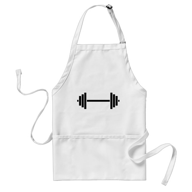 Dumbbells Adult Apron (Front)