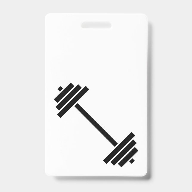 Dumbbells Badge (Front)