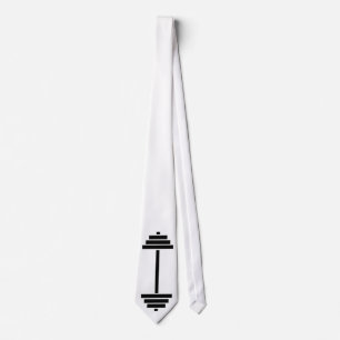 Dumbbells Neck Tie