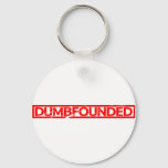 Dumbfounded Stamp Keychain