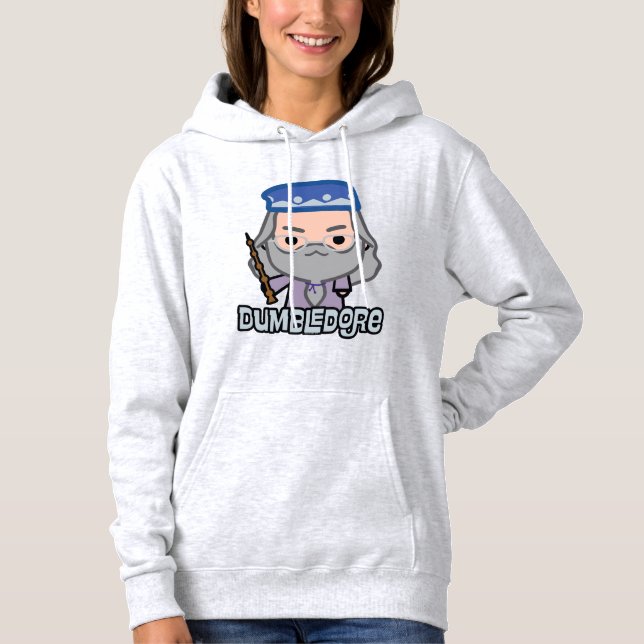Dumbledore Cartoon Character Art Hoodie (Front)