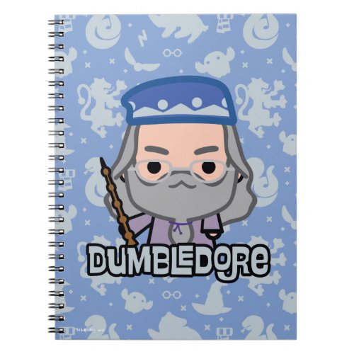 Dumbledore Cartoon Character Art Notebook