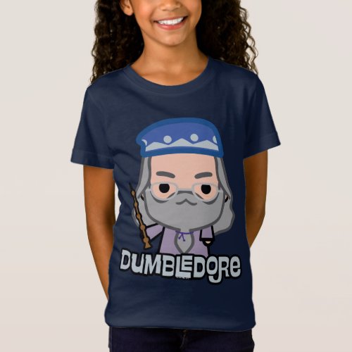 Dumbledore Cartoon Character Art T_Shirt