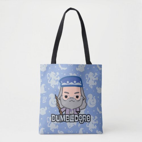 Dumbledore Cartoon Character Art Tote Bag