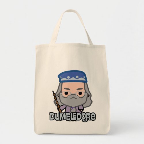 Dumbledore Cartoon Character Art Tote Bag