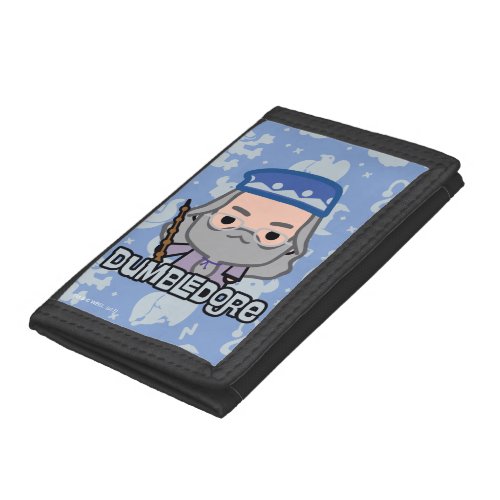 Dumbledore Cartoon Character Art Trifold Wallet