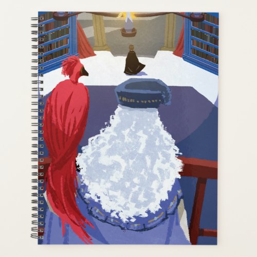 Dumbledore  Fawkes on Balcony Planner