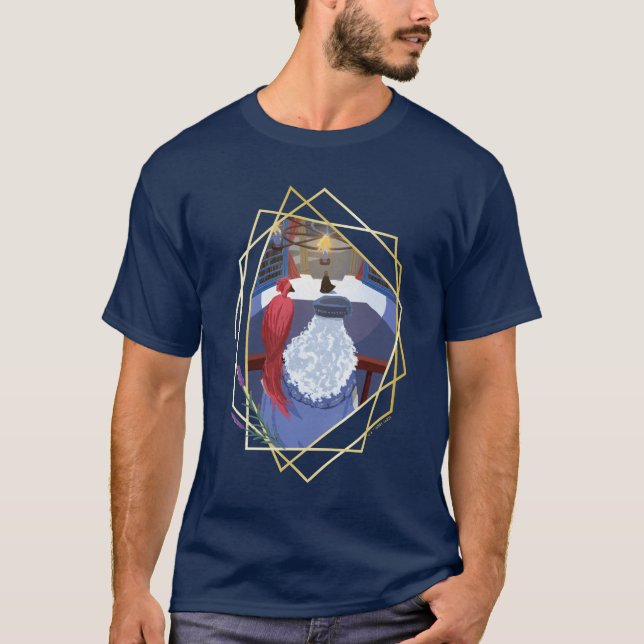 Dumbledore & Fawkes on Balcony T-Shirt (Front)