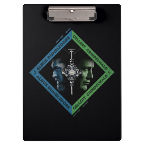 Dumbledore  Grindlewald Blood Troth Graphic Clipboard