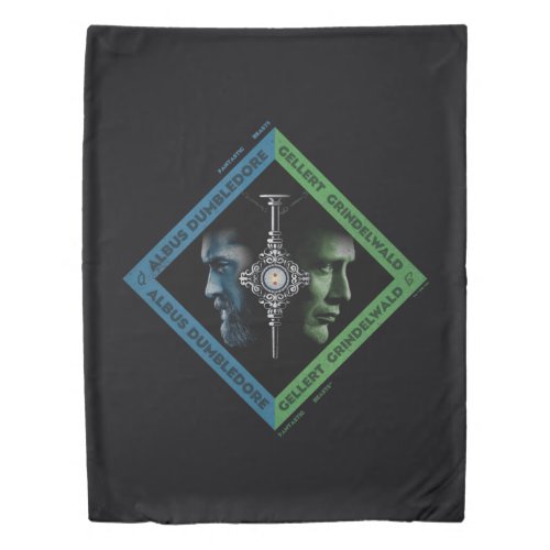 Dumbledore  Grindlewald Blood Troth Graphic Duvet Cover