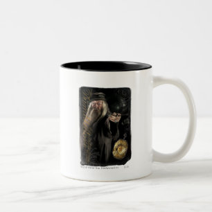 Dumbledore Script Logo Two-Tone Coffee Mug