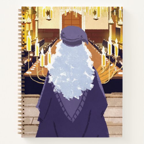 Dumbledore Speaking in the Hogwarts Great Hall Notebook