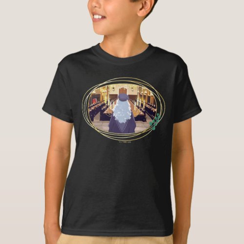 Dumbledore Speaking in the Hogwarts Great Hall T_Shirt