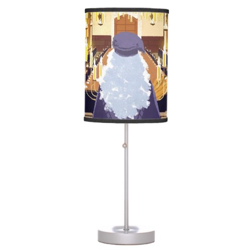 Dumbledore Speaking in the Hogwarts Great Hall Table Lamp