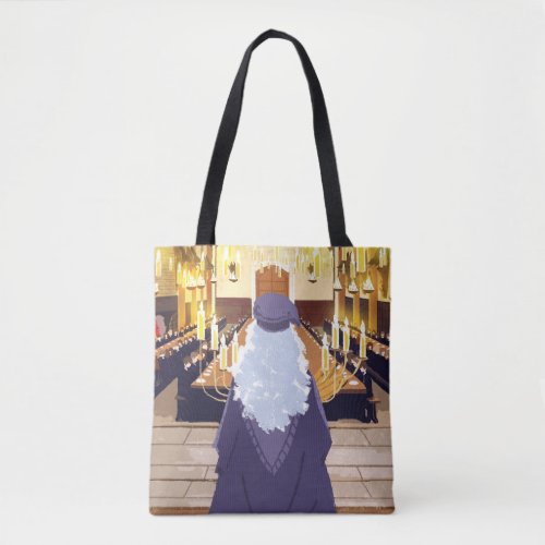 Dumbledore Speaking in the Hogwarts Great Hall Tote Bag