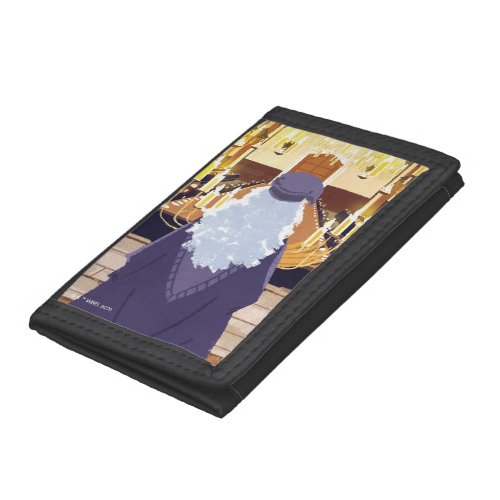 Dumbledore Speaking in the Hogwarts Great Hall Trifold Wallet