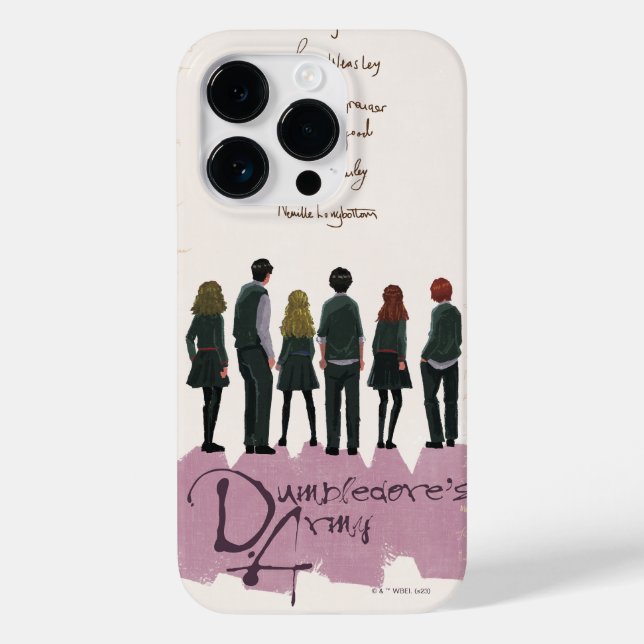 Dumbledore's Army Illustration Case-Mate iPhone Case (Back)