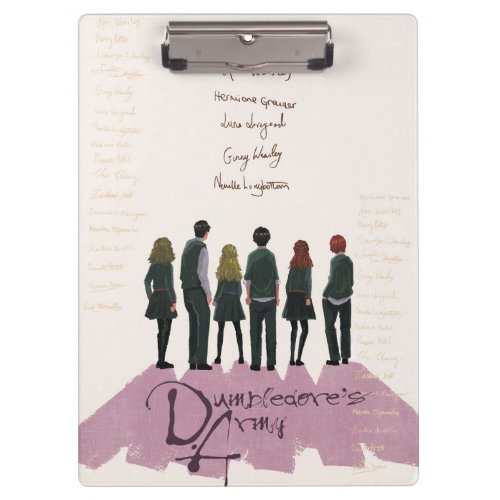 Dumbledores Army Illustration Clipboard